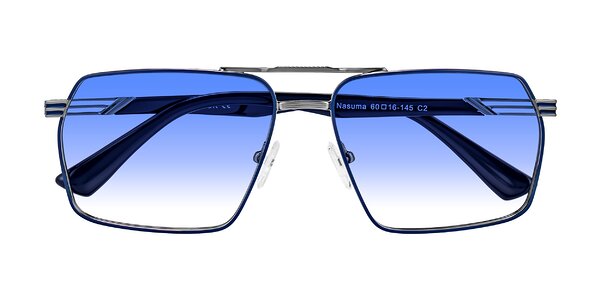 Front of Nasuma in Gunmetal/Blue