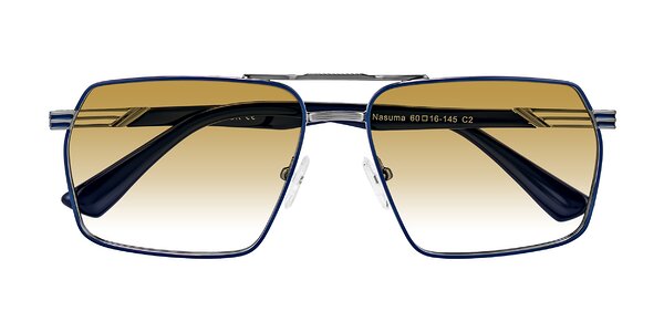 Front of Nasuma in Gunmetal/Blue