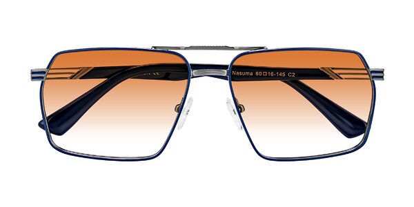 Front of Nasuma in Gunmetal/Blue
