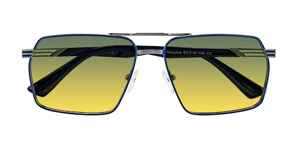 Front of Nasuma in Gunmetal/Blue
