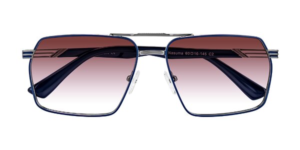 Front of Nasuma in Gunmetal/Blue