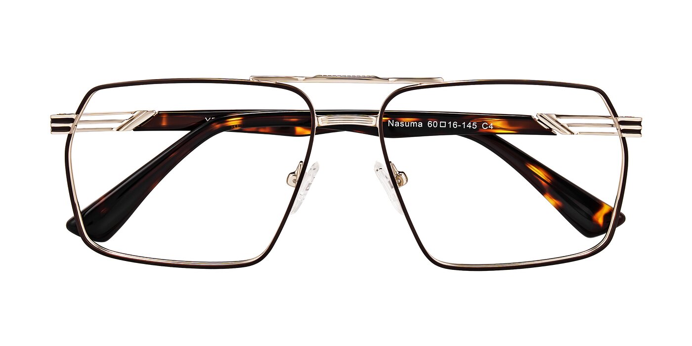 Nasuma - Gold/Tortoise Eyeglasses