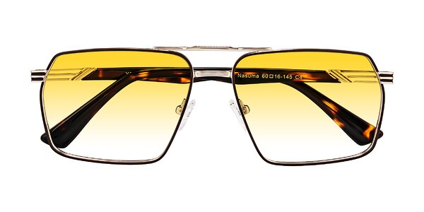 Front of Nasuma in Gold/Tortoise