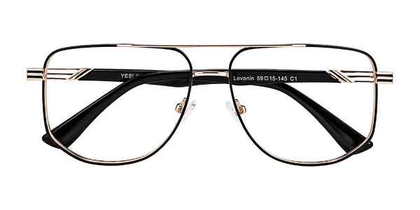Front of Lovonin in Gold/Black