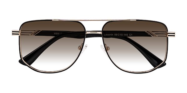 Front of Lovonin in Gold/Black
