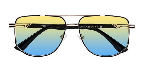 Front of Lovonin in Gold/Black