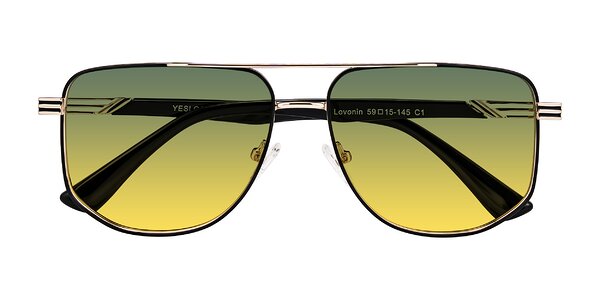 Front of Lovonin in Gold/Black