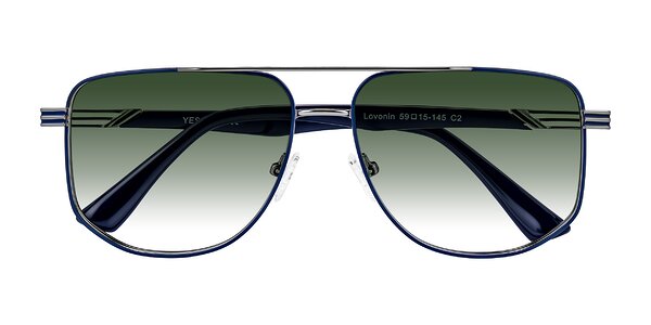 Front of Lovonin in Gunmetal/Blue