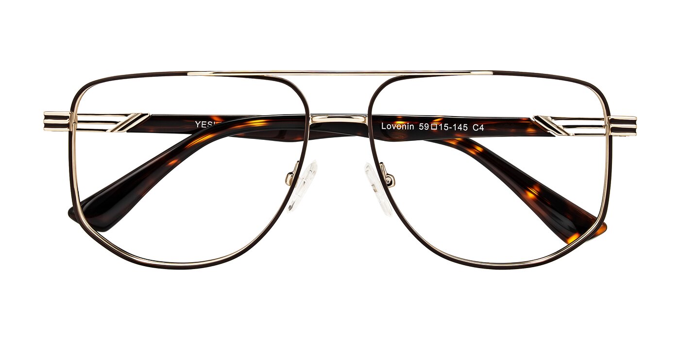 Lovonin - Gold/Tortoise Eyeglasses