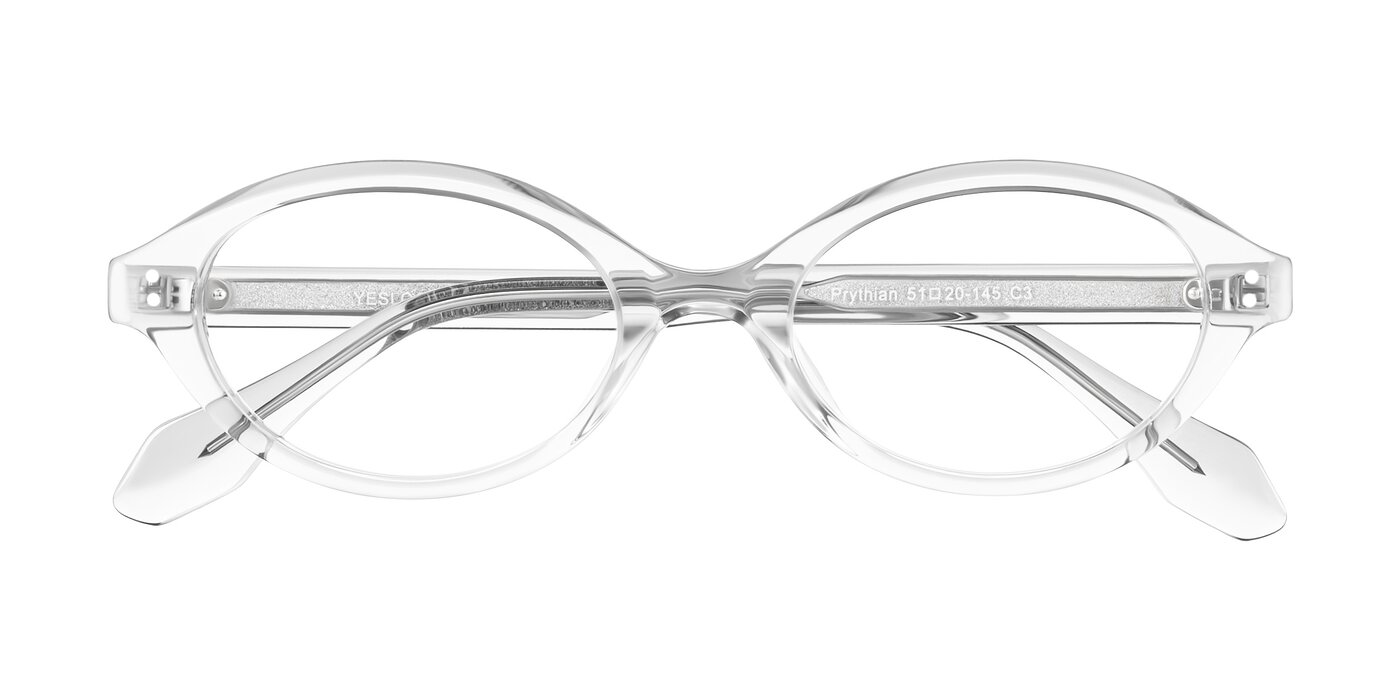 Prythian - Transparent Gray Eyeglasses
