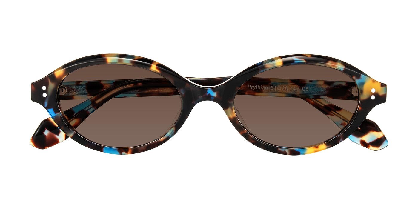 Prythian - Floral Tortoise Tinted Sunglasses