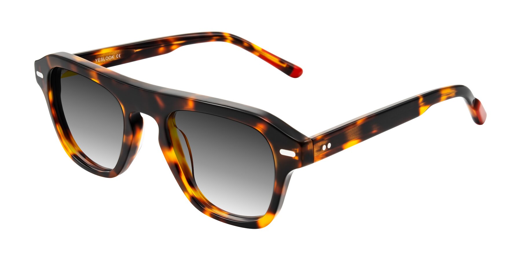 Angle of Fortalux in Tortoise with Gray Gradient Lenses