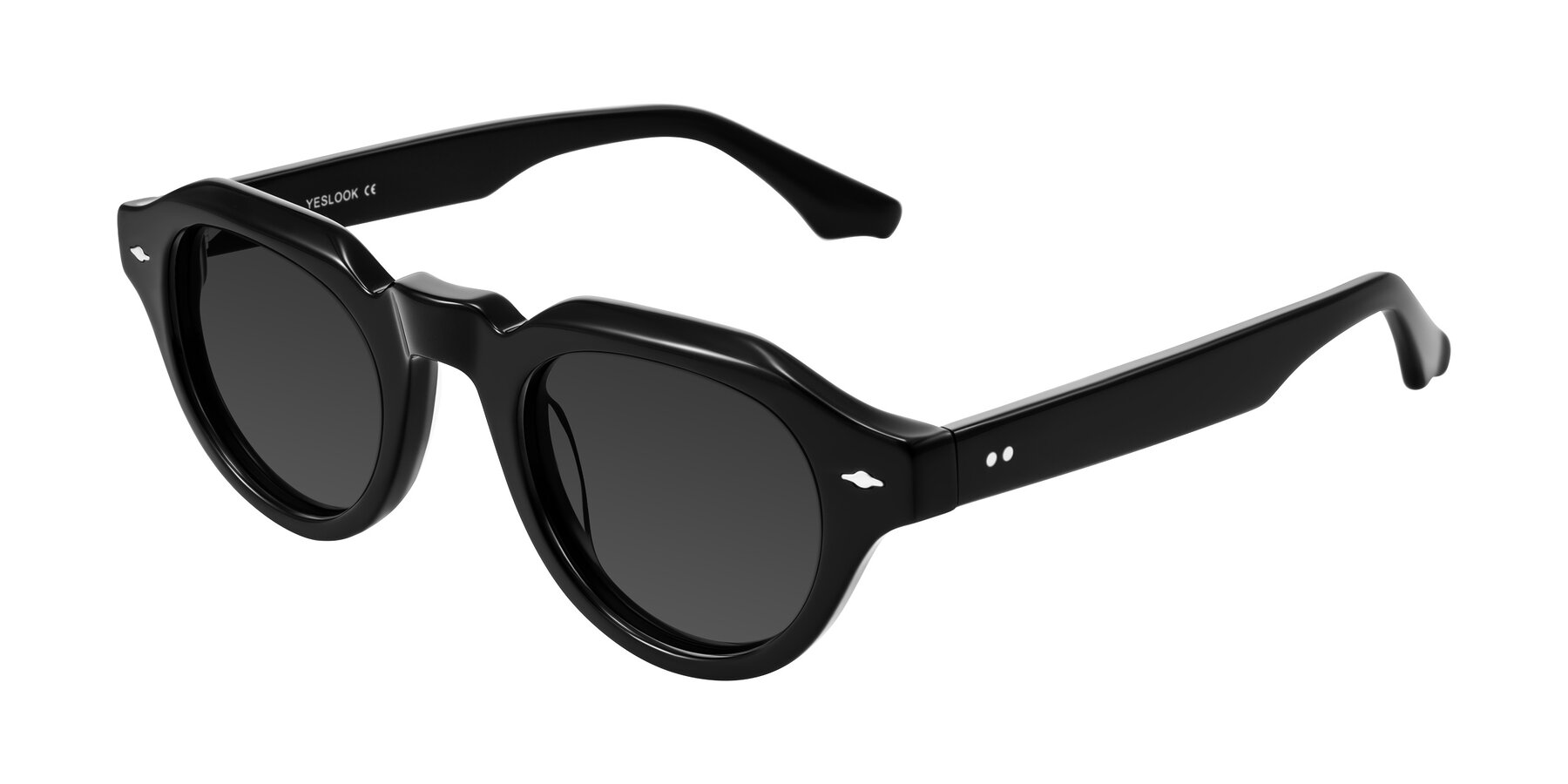 Angle of Ascend in Black with Gray Tinted Lenses