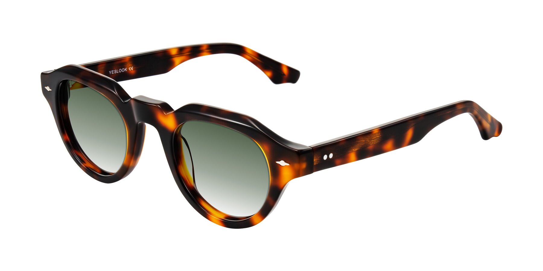 Angle of Ascend in Tortoise with Green Gradient Lenses