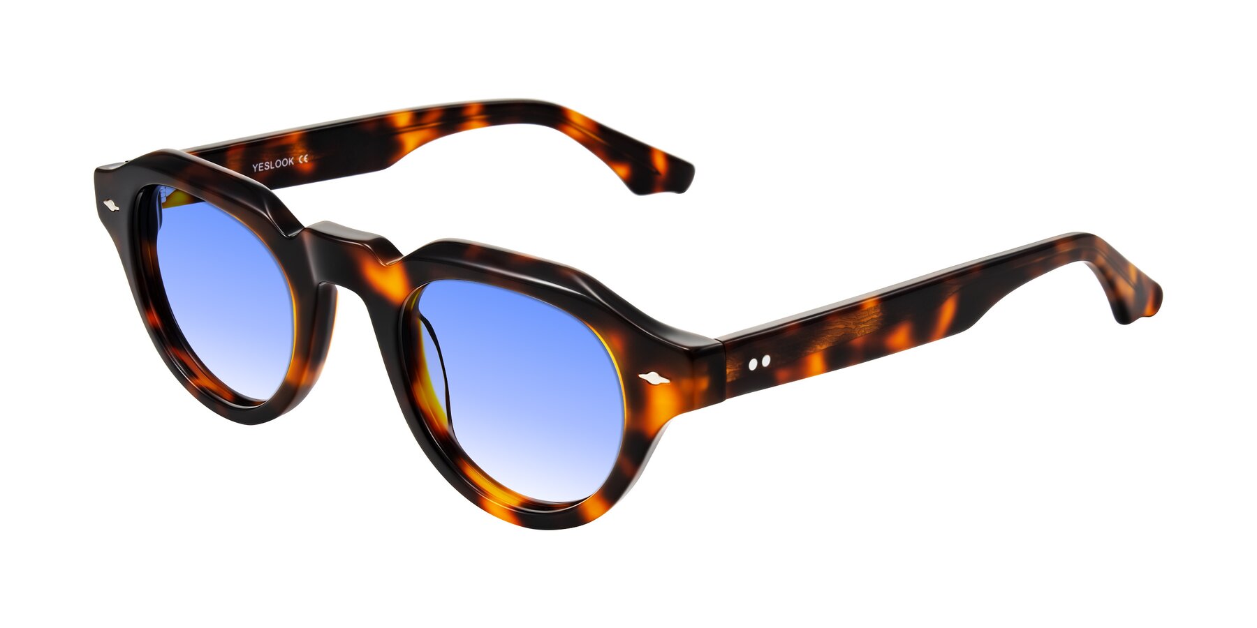 Angle of Ascend in Tortoise with Blue Gradient Lenses