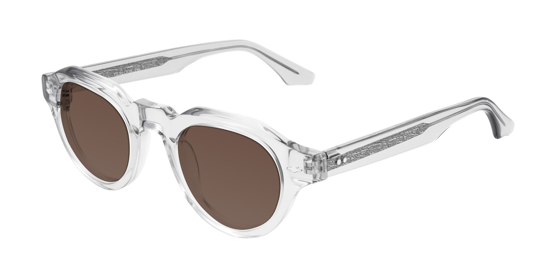 Angle of Ascend in Transparent Gray with Brown Tinted Lenses
