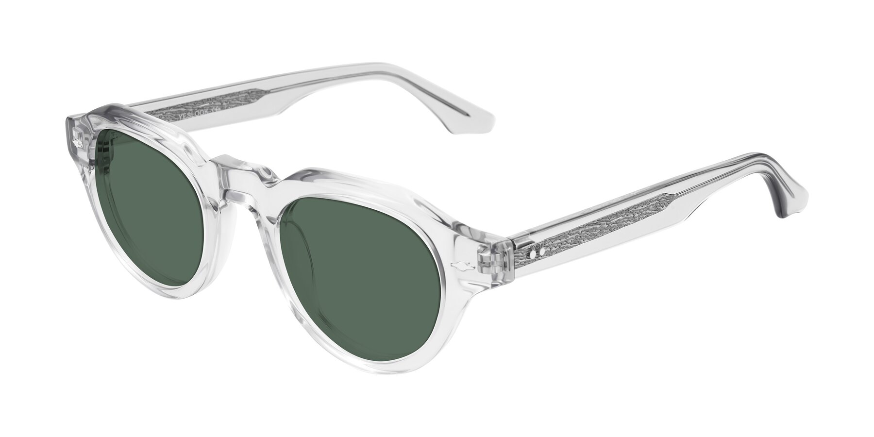 Angle of Ascend in Transparent Gray with Green Polarized Lenses