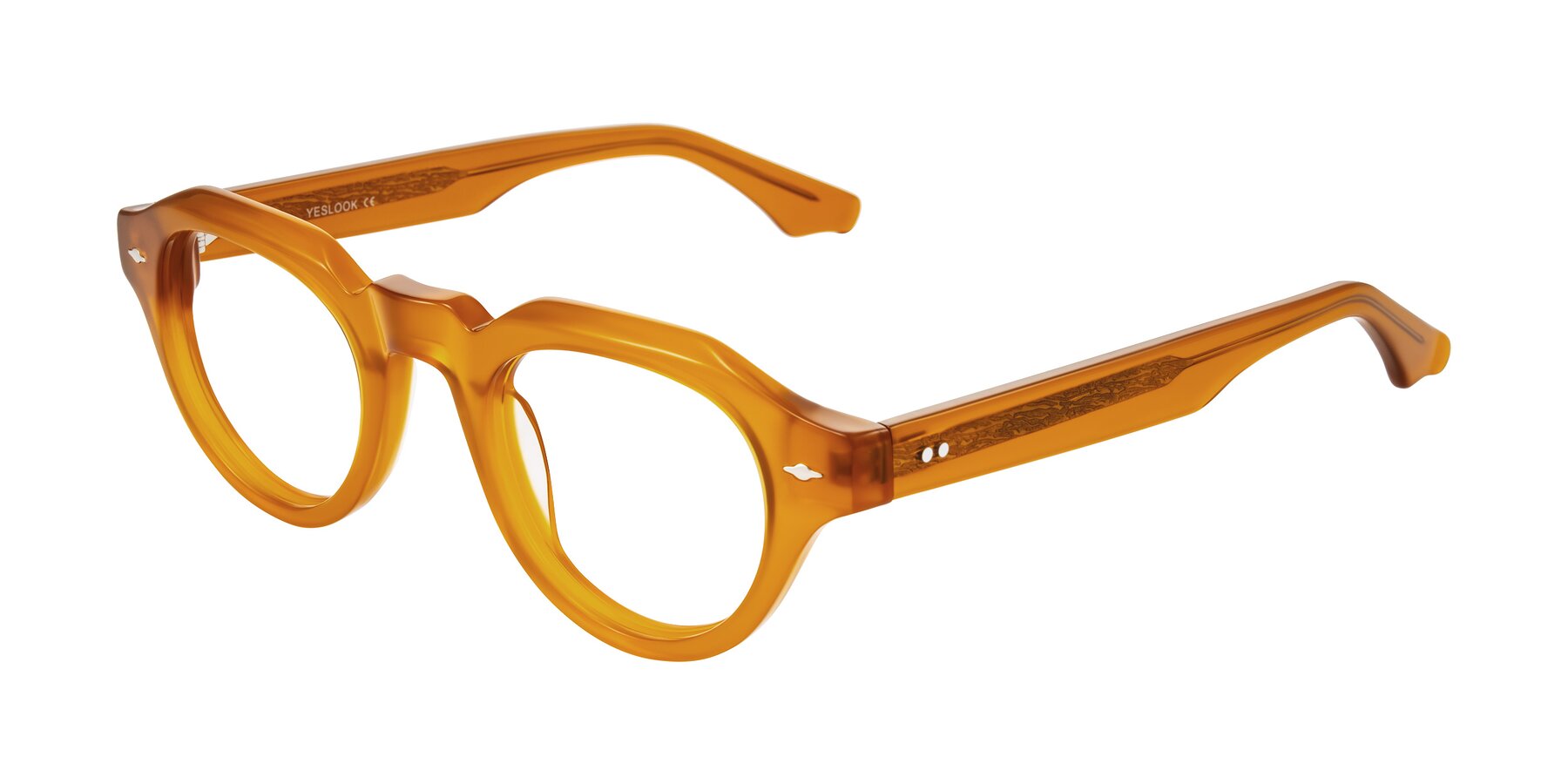 Angle of Ascend in Caramel with Clear Blue Light Blocking Lenses