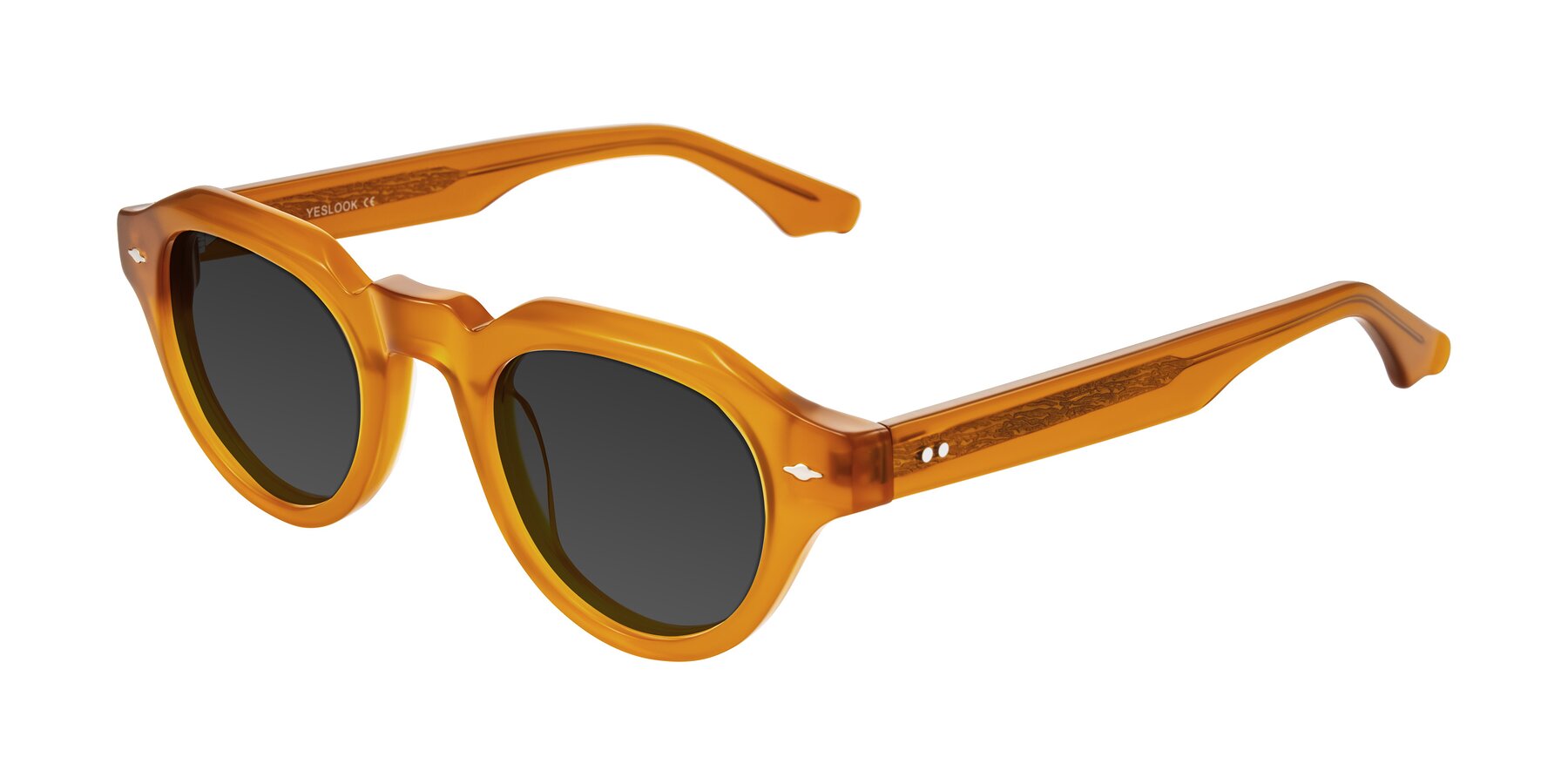 Angle of Ascend in Caramel with Gray Tinted Lenses