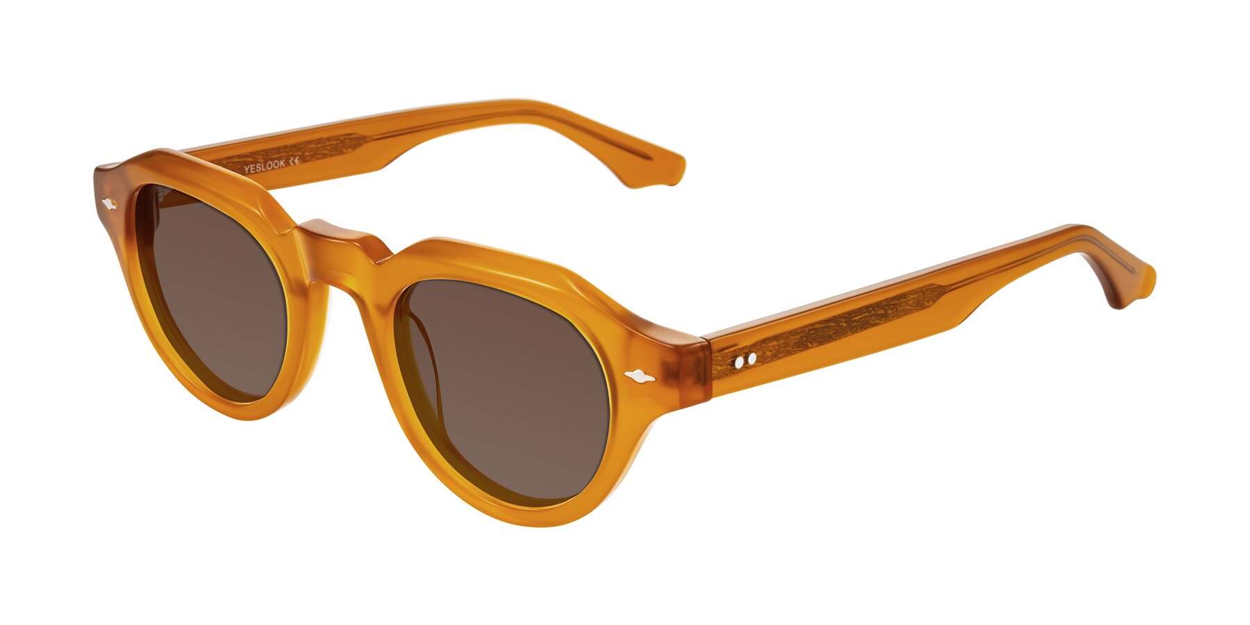 Angle of Ascend in Caramel with Brown Tinted Lenses