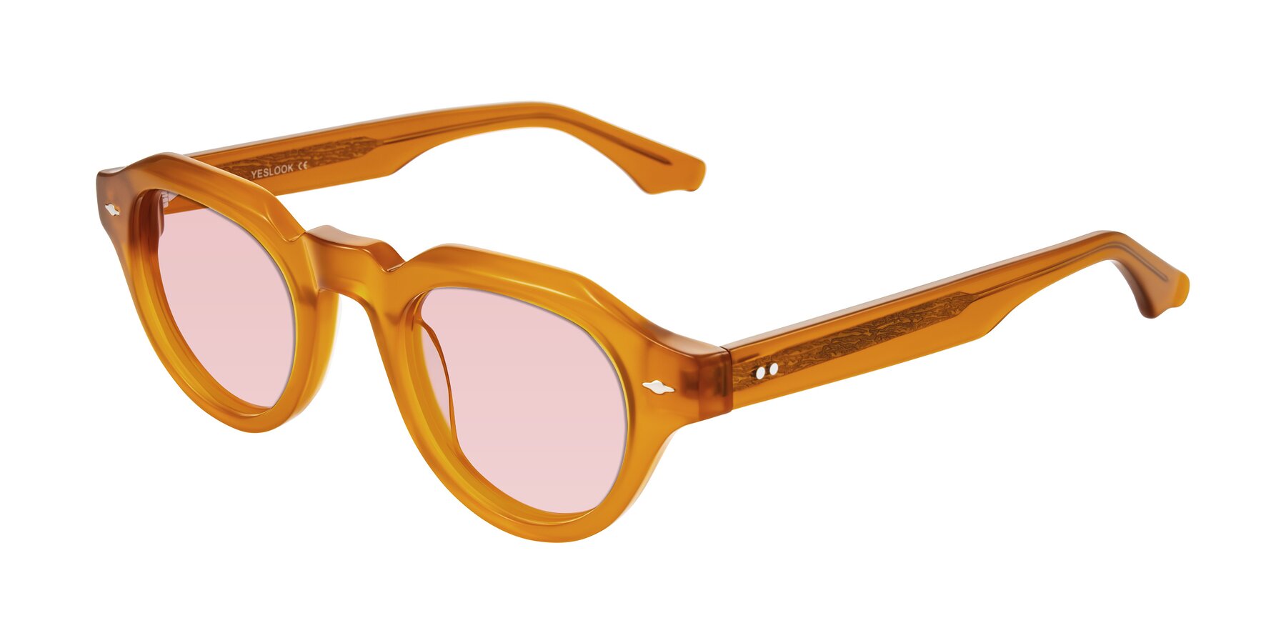 Angle of Ascend in Caramel with Light Garnet Tinted Lenses