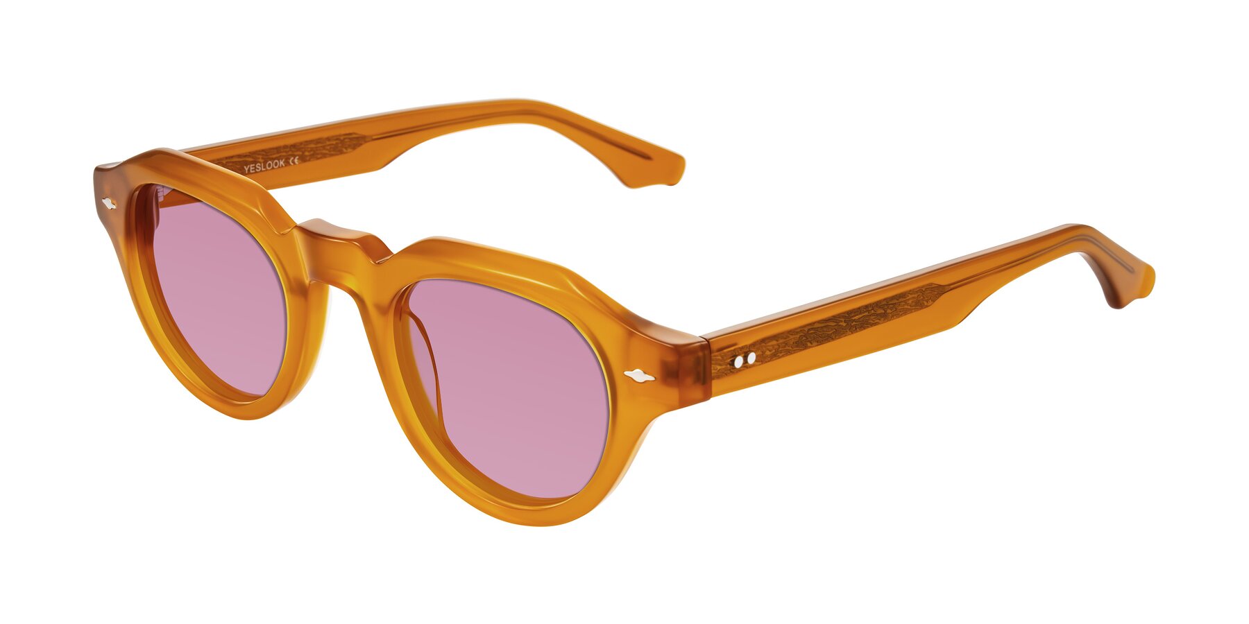 Angle of Ascend in Caramel with Medium Wine Tinted Lenses