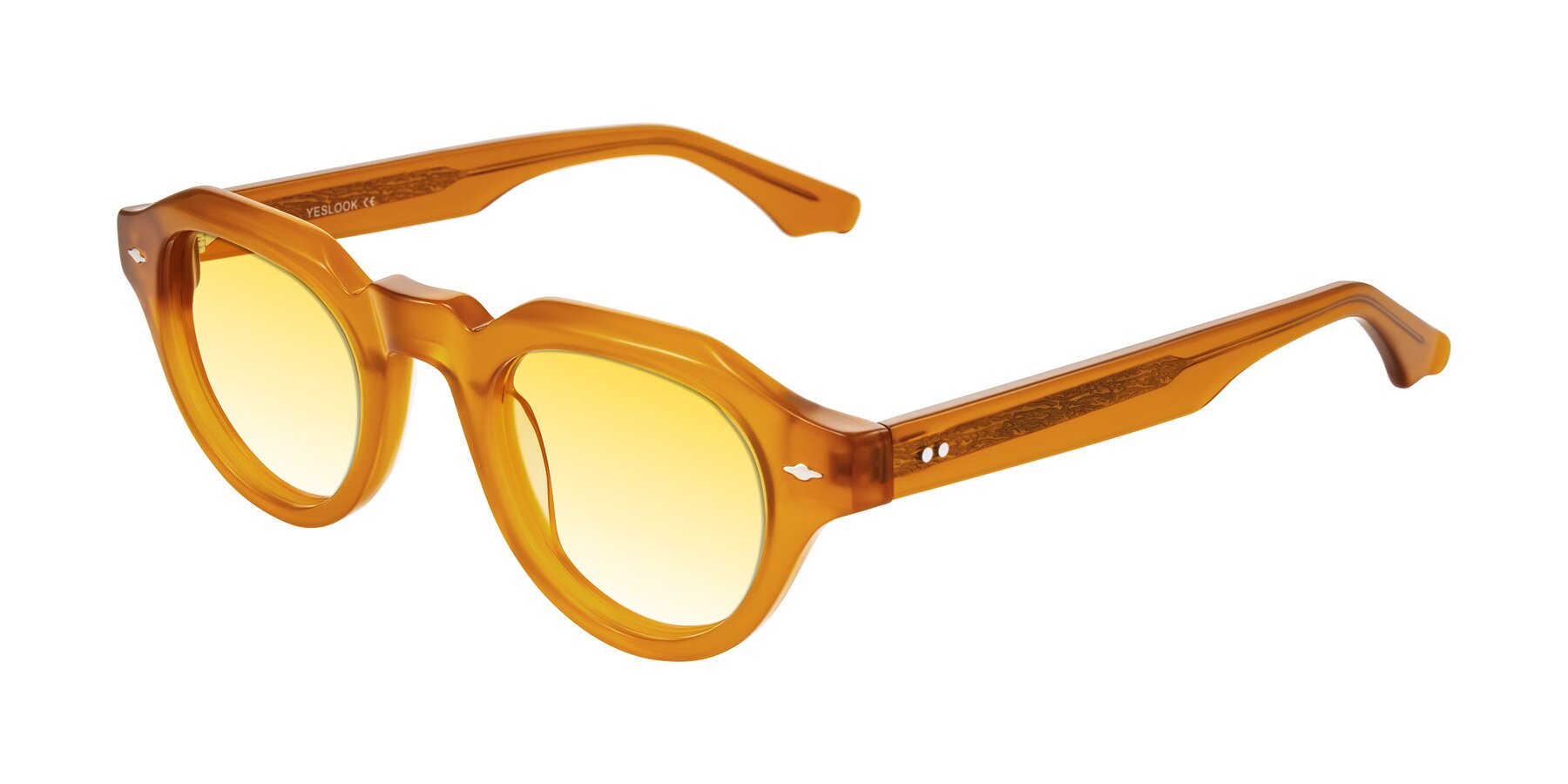 Angle of Ascend in Caramel with Yellow Gradient Lenses