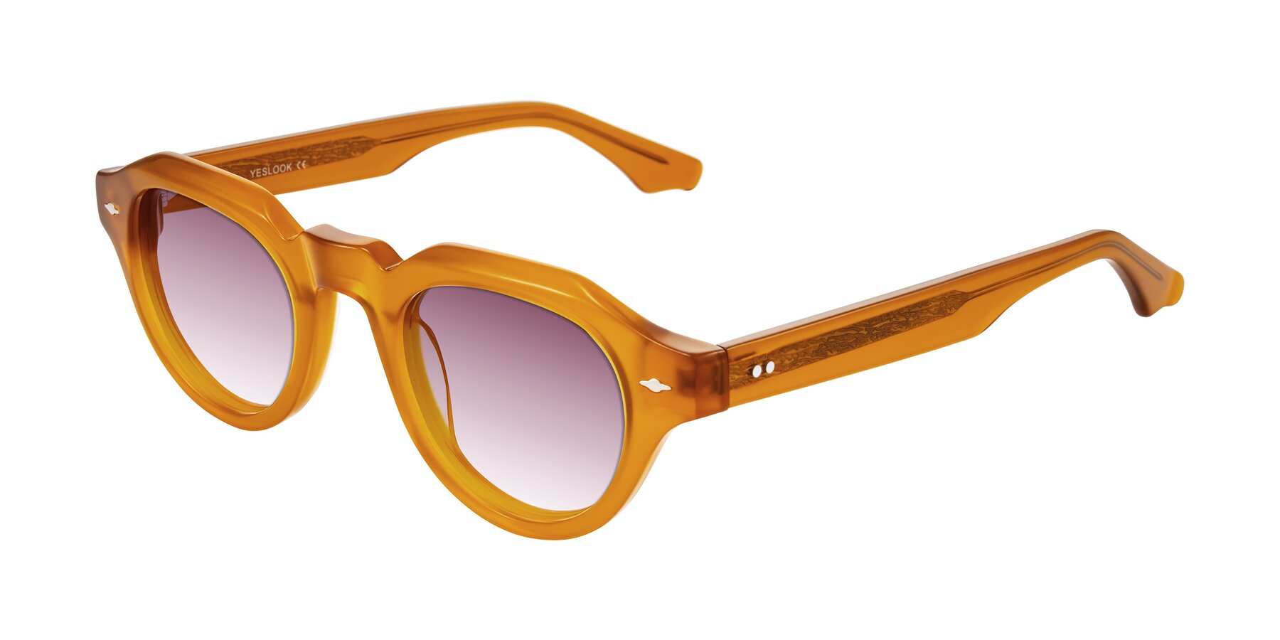 Angle of Ascend in Caramel with Wine Gradient Lenses