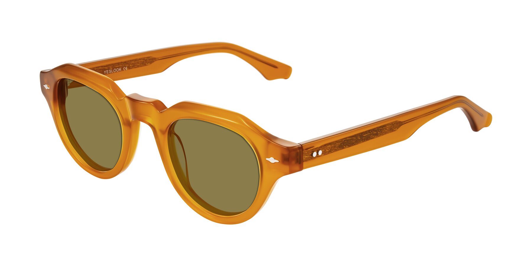 Angle of Ascend in Caramel with Brown Polarized Lenses