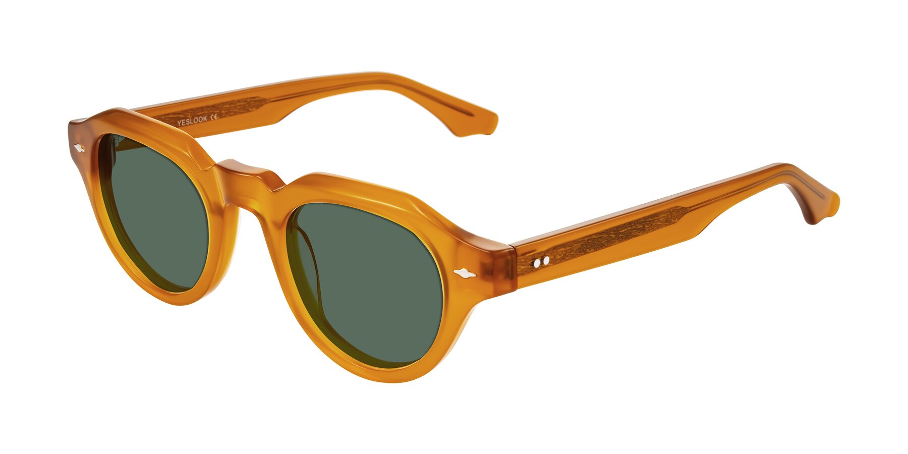 Angle of Ascend in Caramel with Green Polarized Lenses
