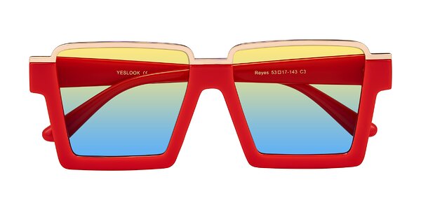 Front of Reyes in Red