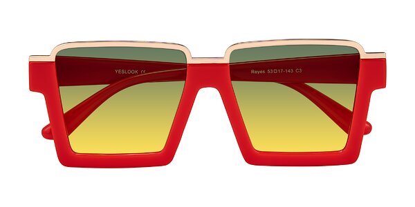 Front of Reyes in Red