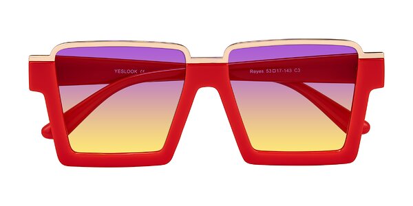 Front of Reyes in Red