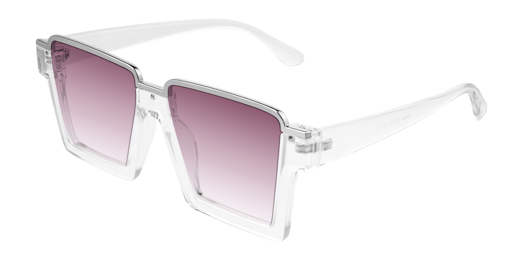 Angle of Reyes in Clear with Wine Gradient Lenses