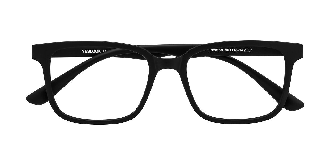 Joynton - Matte Black Eyeglasses
