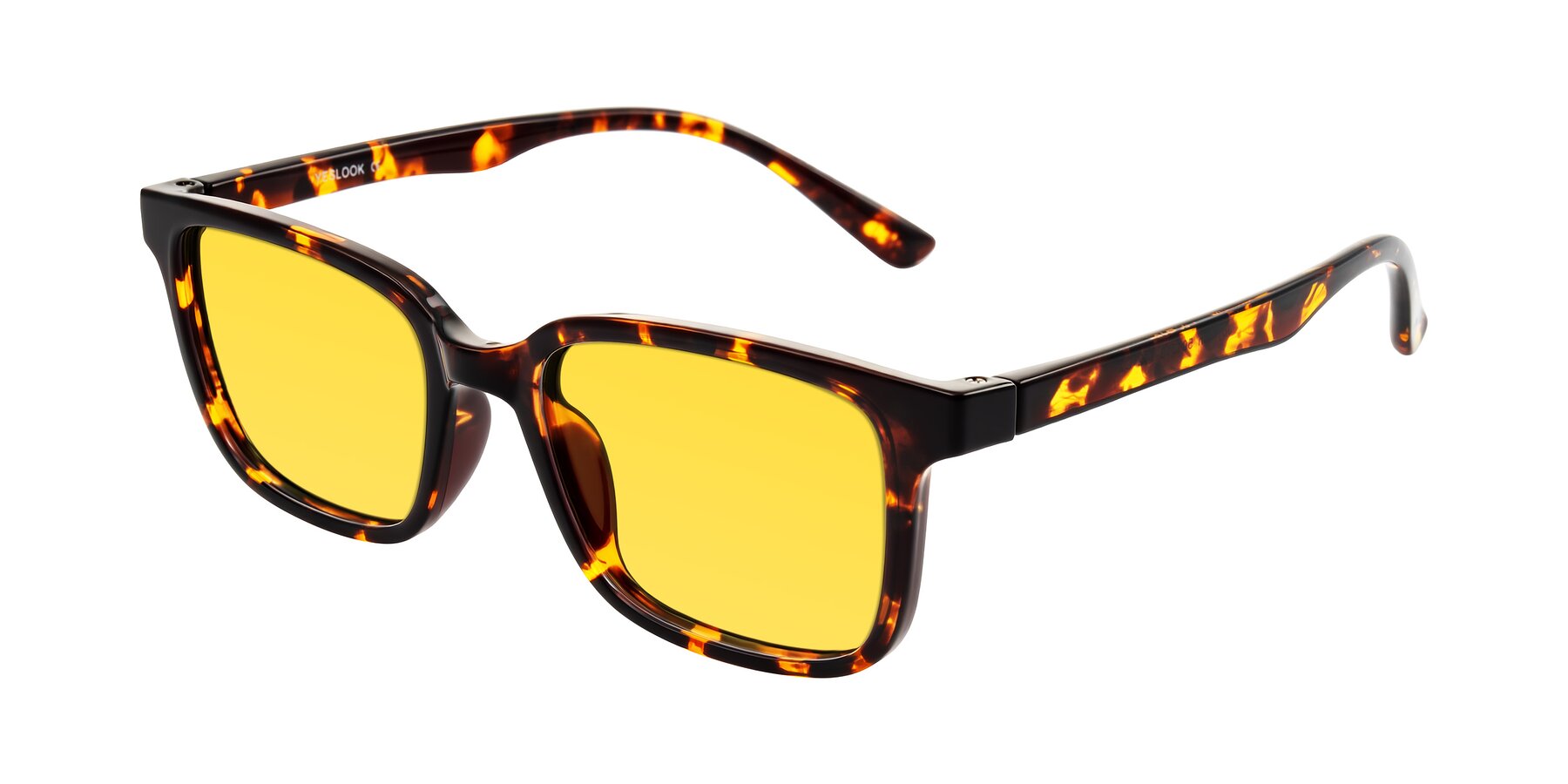 Angle of Joynton in Tortoise with Yellow Tinted Lenses