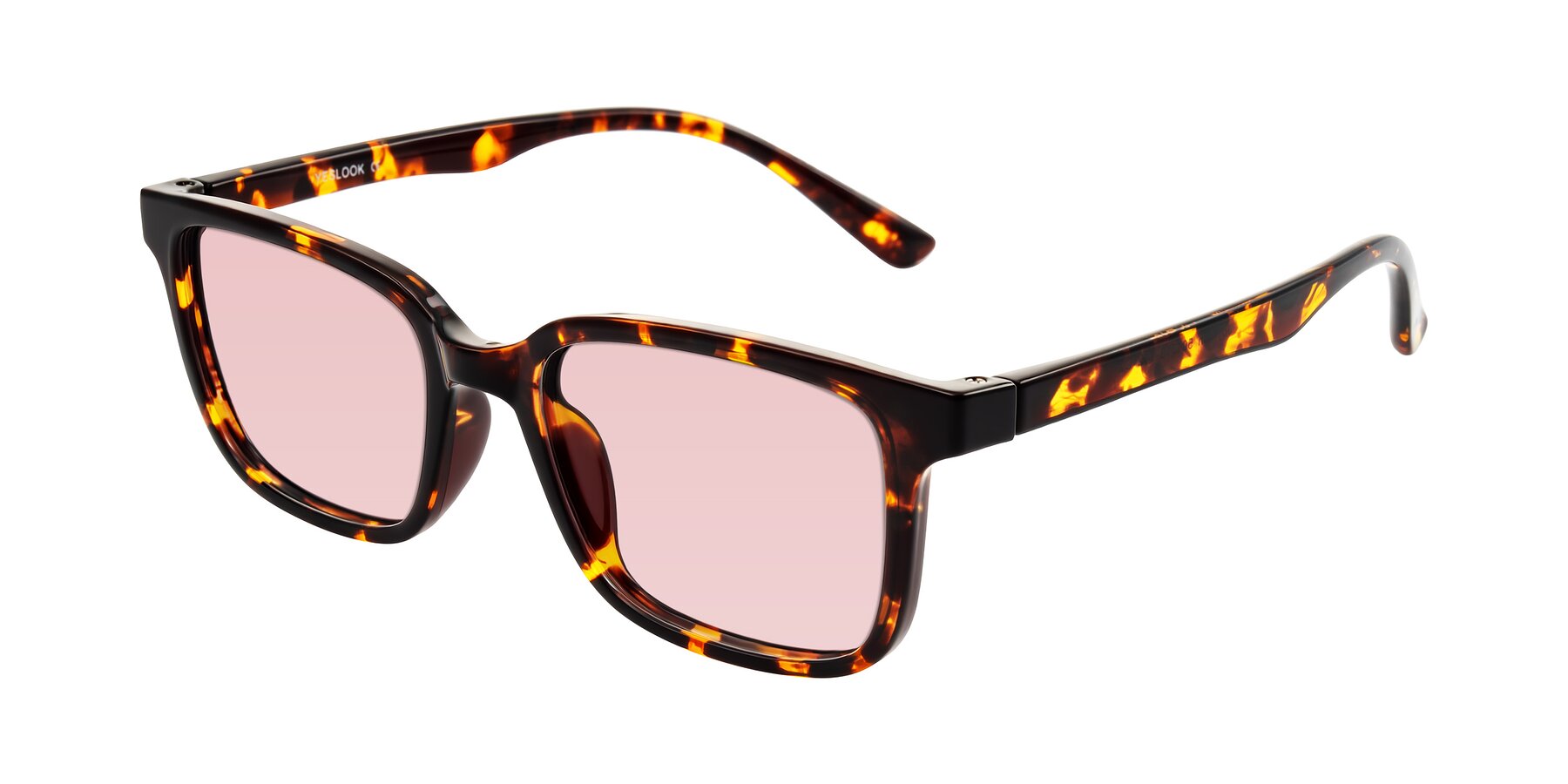 Angle of Joynton in Tortoise with Light Garnet Tinted Lenses