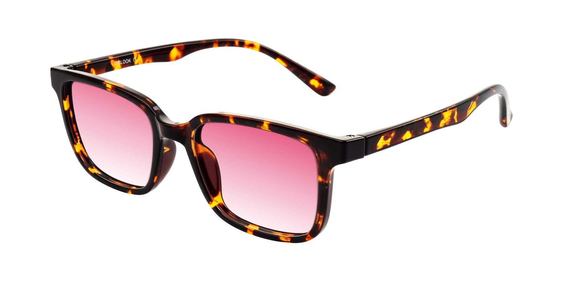 Angle of Joynton in Tortoise with Pink Gradient Lenses