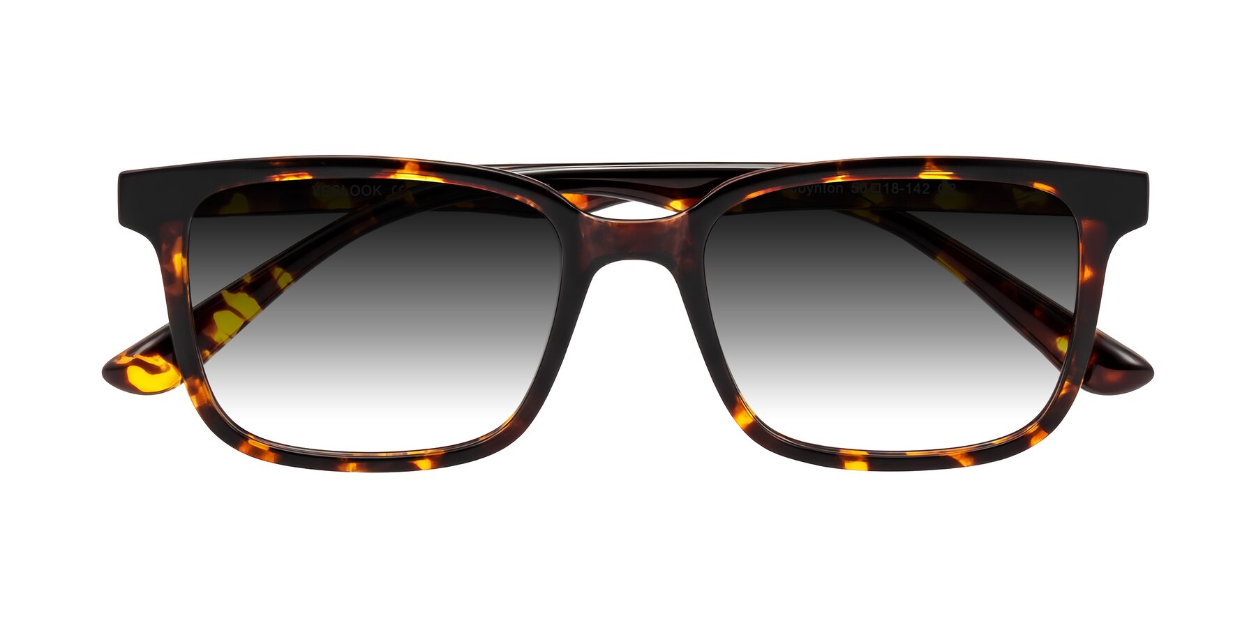 Folded Front of Joynton in Tortoise with Gray Gradient Lenses