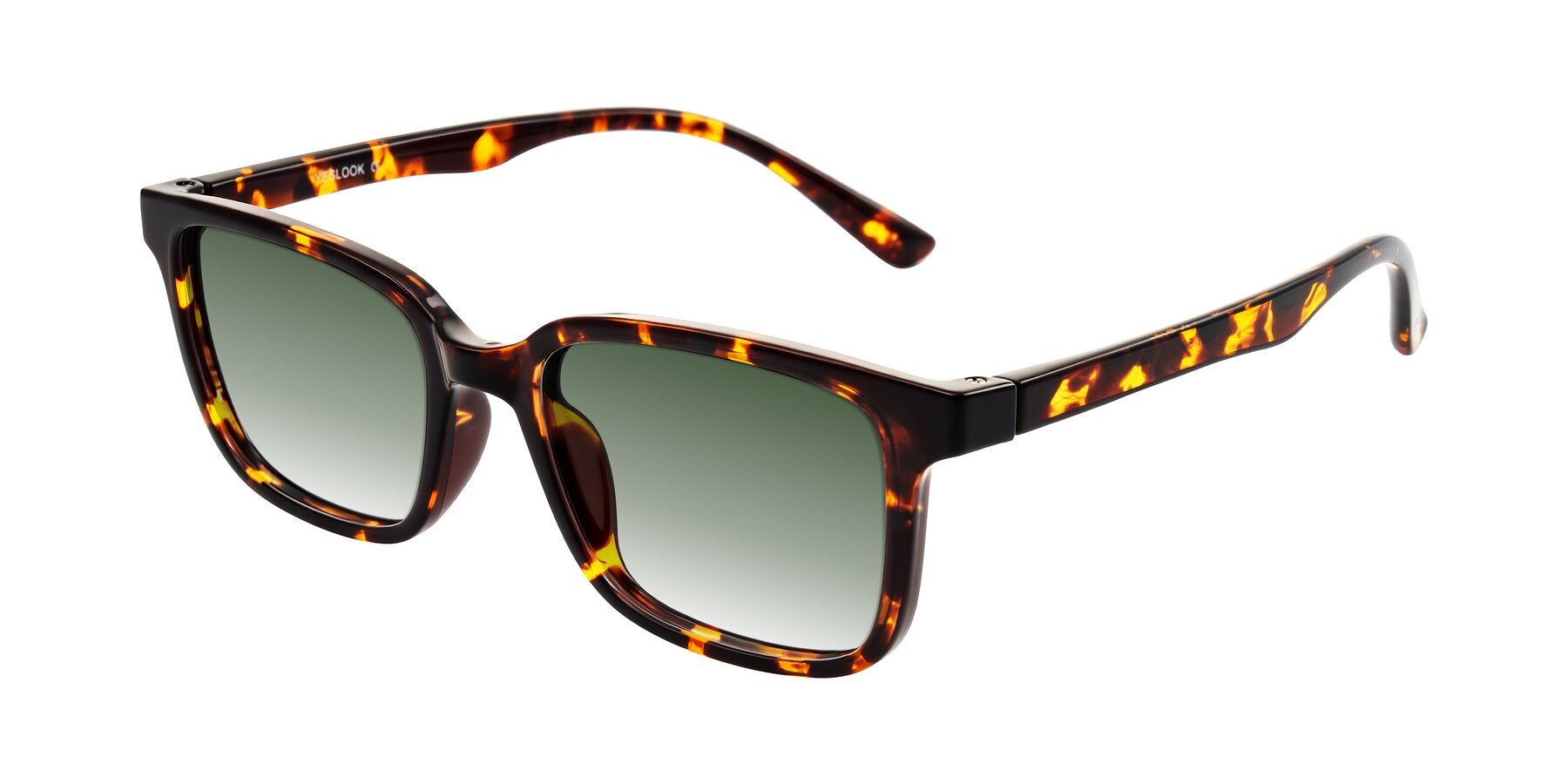 Angle of Joynton in Tortoise with Green Gradient Lenses