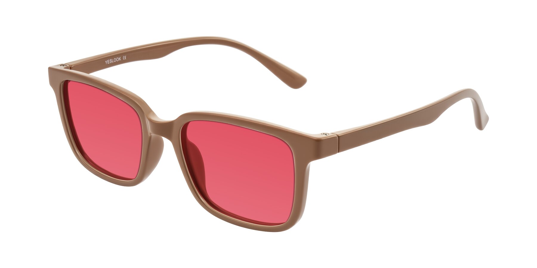 Angle of Joynton in Milk Chocolate with Red Tinted Lenses