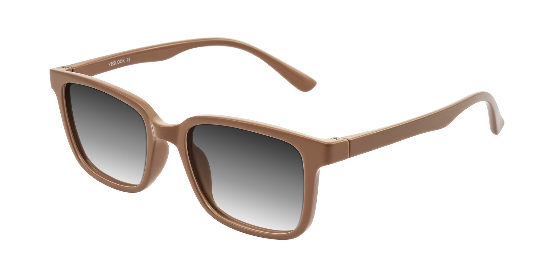 Angle of Joynton in Milk Chocolate with Gray Gradient Lenses