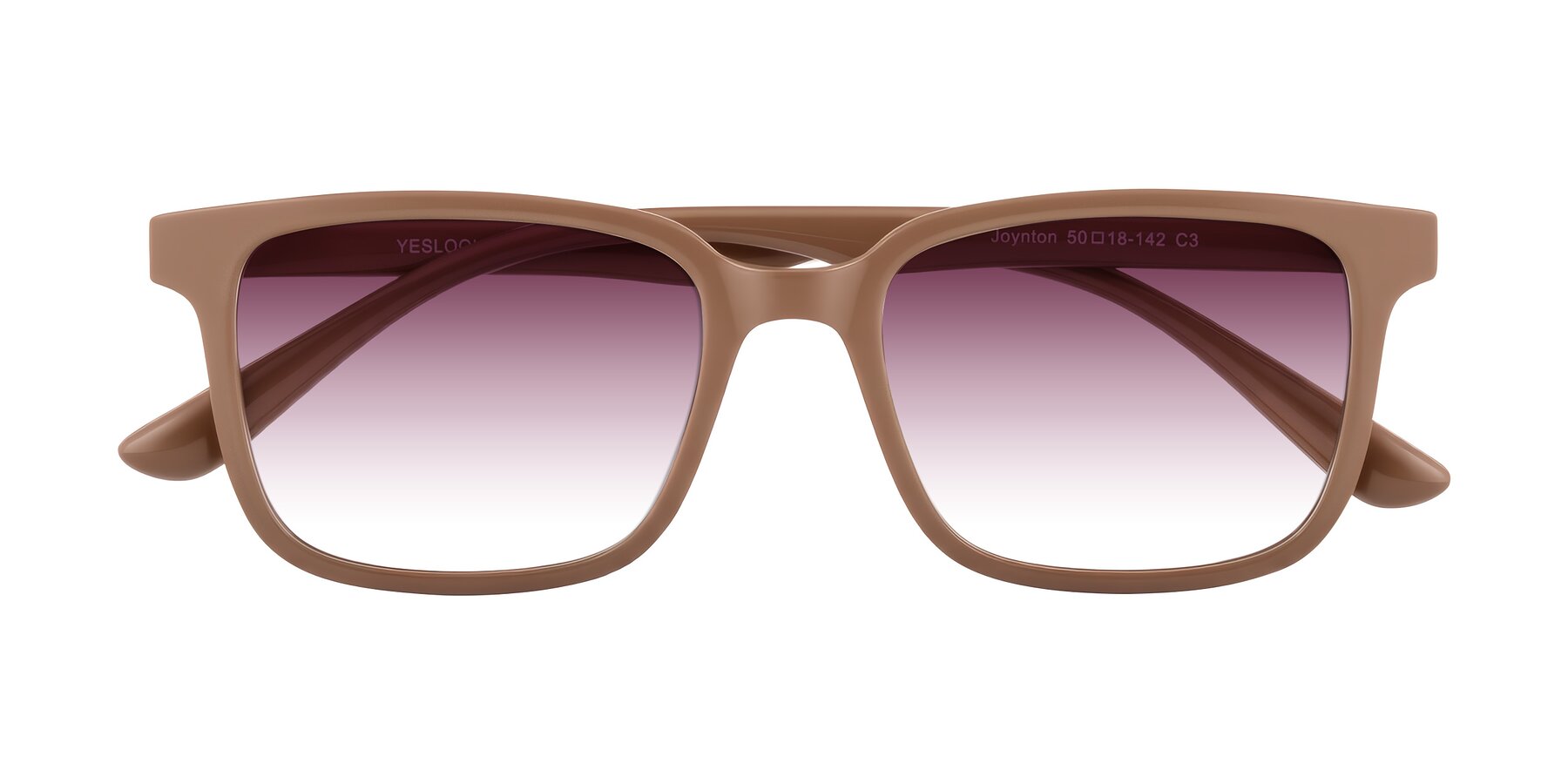Folded Front of Joynton in Milk Chocolate with Wine Gradient Lenses
