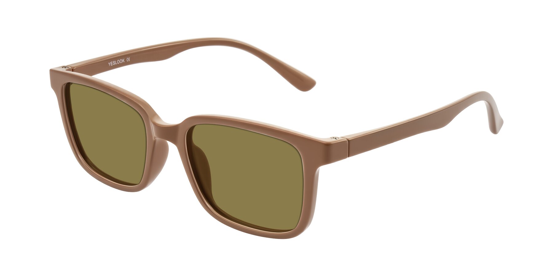 Angle of Joynton in Milk Chocolate with Brown Polarized Lenses