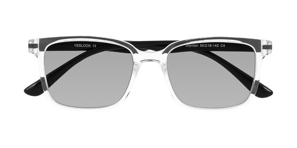 Front of Joynton in Clear/Black