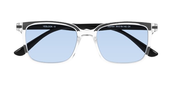 Front of Joynton in Clear/Black