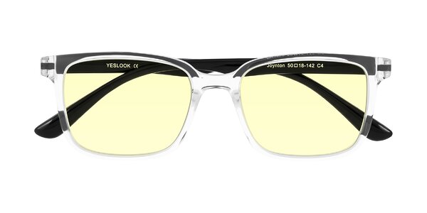 Front of Joynton in Clear/Black