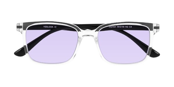 Front of Joynton in Clear/Black