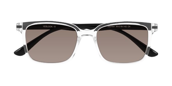 Front of Joynton in Clear/Black