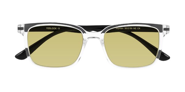Front of Joynton in Clear/Black